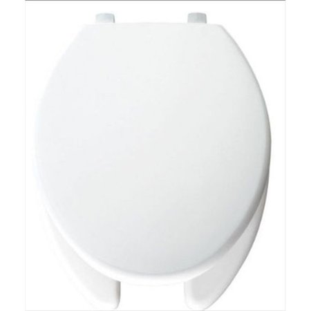 CHURCH SEAT Church Seat 7850TDG 000 STA-TITE Elongated Open Front Toilet Seat in White 7850TDG 000